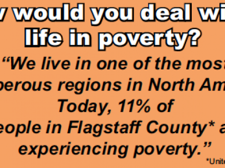 Poverty Simulation Event in Hardisty